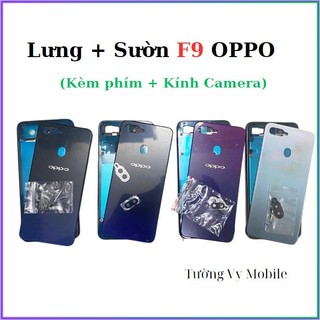 Vỏ lưng + sườn oppo f9