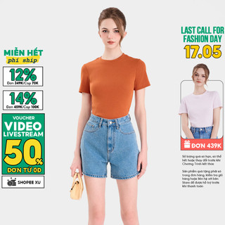 Quần Short Jean Nữ MARC FASHION Form Basic 2 Túi - FAQJ041924