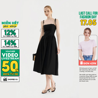 Đầm 2 Dây MARC FASHION Kiểu Smocking Lưng - CBLH073123