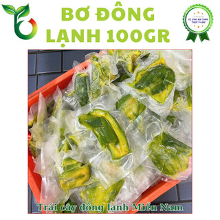 [Ship hỏa tốc tại HCM] Bơ 034 cấp đông túi định lượng 100gr - Bơ xay sinh tố