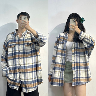 Áo flannel Nam Nữ 2hand