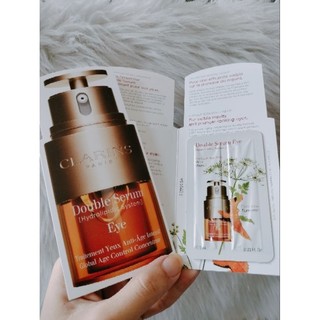Sample double serum eye clarins