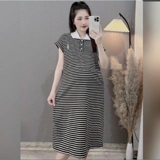 Váy bầu thời trang thiết kế dự tiệc mùa hè chất mát