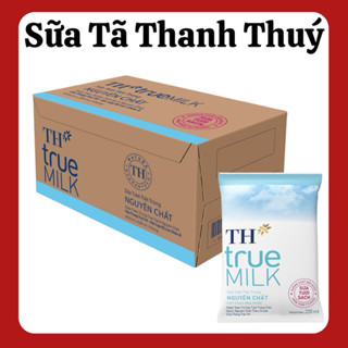 Thùng 48 Bịch Sữa Tươi Tiệt Trùng Th Truemilk Nguyên Chất - 220ml