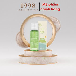 Xịt Khoáng Rau Má PRETTY SKIN The Pure Jeju Cica 99 Mist Cấp Ẩm Làm Dịu Da 100ml