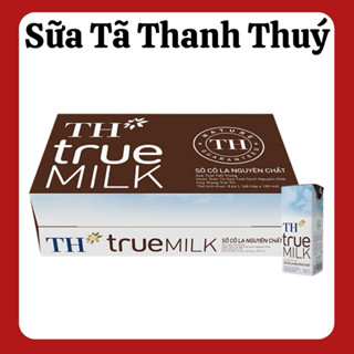 Thùng 48 Hộp Sữa Tươi Tiệt Trùng Th Truemilk Hương Socola - 180ml