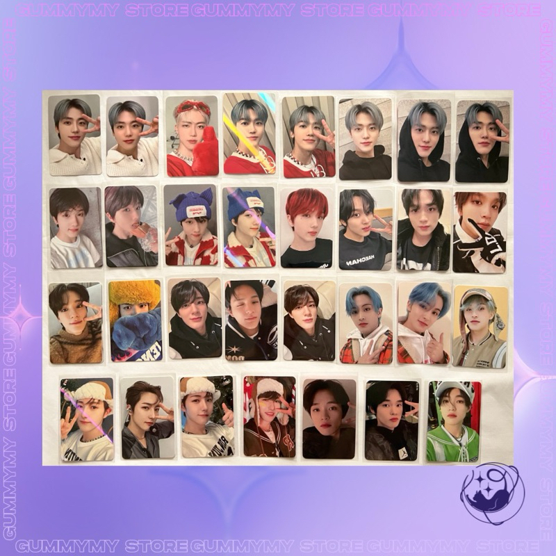[PHOTOCARD] NCT DREAM - thẻ ảnh chính hãng CANDY benefit Jaemin, Jeno, Jisung makestar và musicplant