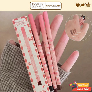 (HỎA TỐC) Chì Kẻ Mắt Đầu Phẳng Mảnh GRACEBABI Siêu Mịn