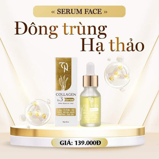 Serum x3 collagen mẫu mới đông trùng hạ thảo 15ml
