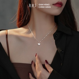 Dây chuyền bạc Ý JULI cao cấp trang sức bạc nữ sang trọng | Vòng cổ thời trang hàn quốc| VC04 JULI