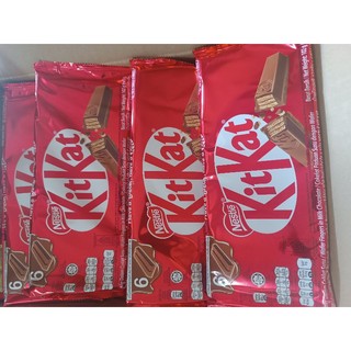 Gói kitkat Nestle 6 thanh 102g bọc sốp socola