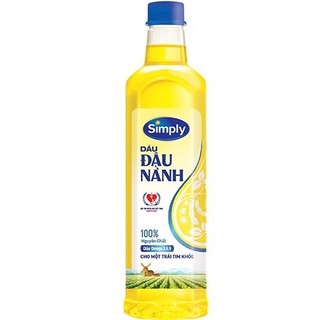 [Date mới]  Dầu Đậu Nành Simply 1Lít