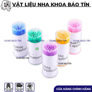 Tăm bond nha khoa tăm bond cọ bond tăm bông nha khoa
