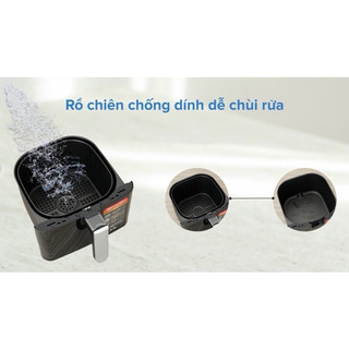 Nồi Chiên Không Dầu Sharp KF-AF55EV-BK 5.5L