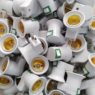 đuôi đèn công tắc e27