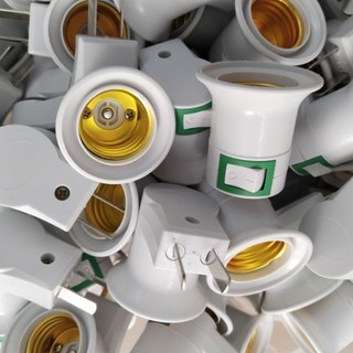 đuôi đèn công tắc e27