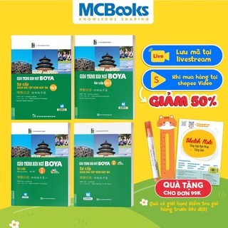 Sách Combo Giáo Trình Hán Ngữ Boya Sơ Cấp Học Kèm App Online