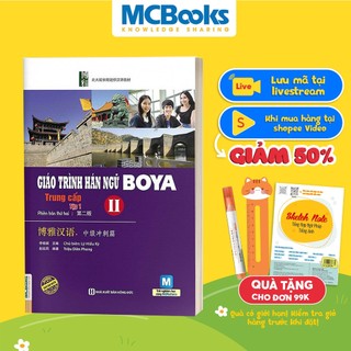 Sách giáo trình hán ngữ boya trung cấp 2 – tập 1