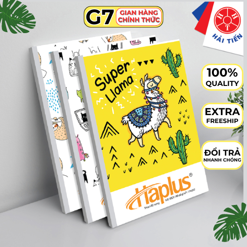 10 Quyển vở kẻ ngang Haplus Hải Tiến 80trang,vở kẻ ngang giấy đẹp