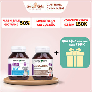 Combo dha và canxi healthy care cho bé - sp0010