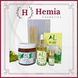 Combo triệt lông Vĩnh viễn an lành Handmade [ Wax + Combo Mỡ trăn dược liệu ] tặng 50 giấy& 2que )