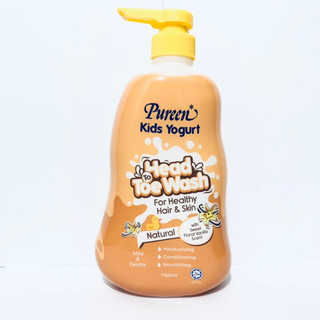 Tắm Gội Toàn Thân (Sữa Chua & Vani) Pureen 750ml