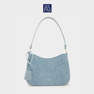 Túi Xách Nữ Đeo Vai Aura Denim In You Hobo Quai Ngắn Sz 24 HAPAS - TDV23059