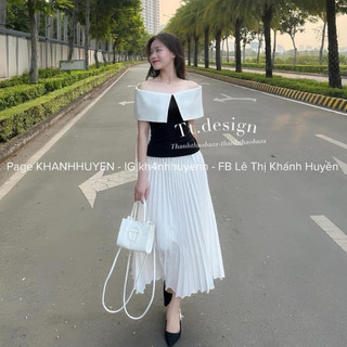 Áo bẹt vai vạt to thiết kế bigsize a490 🍎🍎🍎