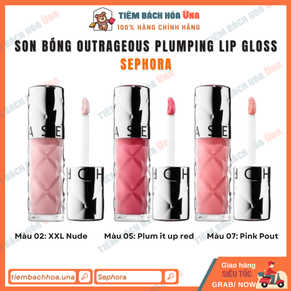 Son bóng Sephora Outrageous Plumping Lip Gloss Fullsize