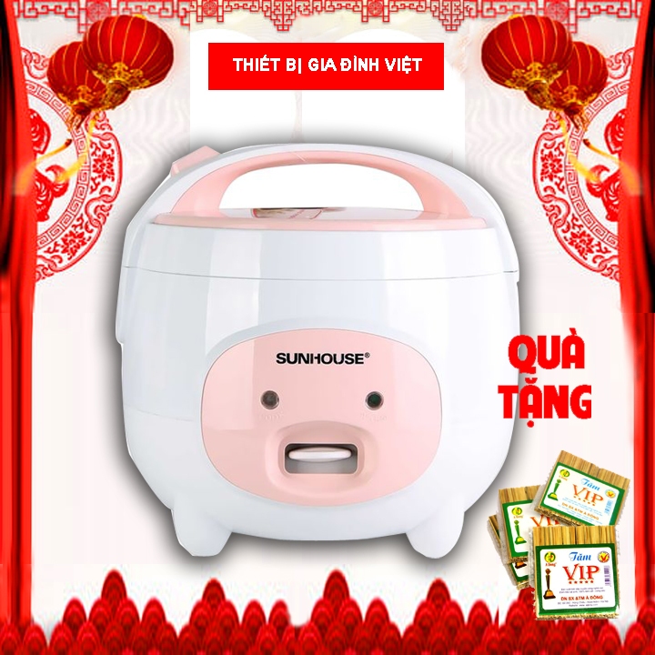 NỒI CƠM ĐIỆN 1.8L SUNHOUSE SHD8607