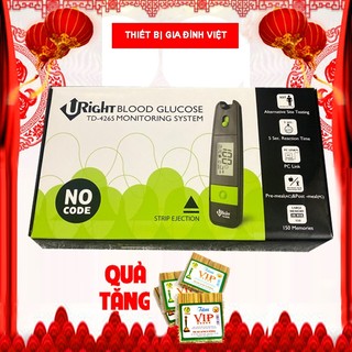 Máy Đo Đường Huyết Uright Td-4265 ( không kim que)