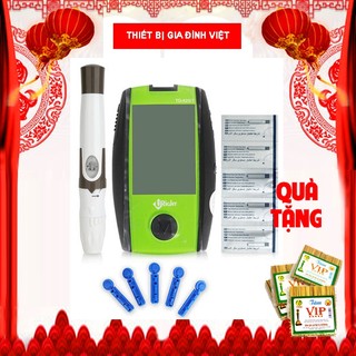 Máy đo đường huyết uright TD 4267 cao cấp + Tặng 25kim, 25 que và bông tẩm cồn