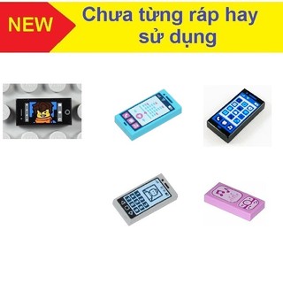 [Khách chọn mẫu] Đồ chơi xếp hình Lego Phụ kiện Điện thoại Smartphone - Gạch in 1x2