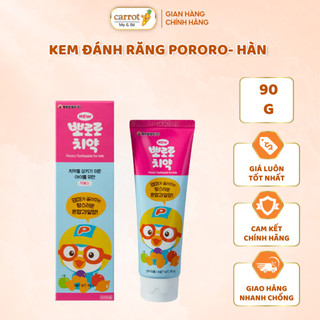 Kem đánh răng pororo - hàn hương vị trái cây 90g