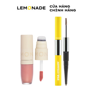 Combo Lemonade Má kem Perfect Couple Blush 5 Years 8.5g & Chì kẻ mày Dual Eyebrow 2.75g