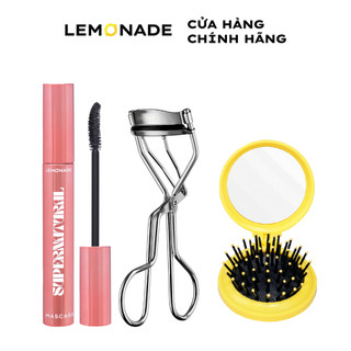 Combo Lemonade Chuốt mi Supernatural Mascara 7.5g & Kẹp mi cong lâu 22g & Gương lược gập