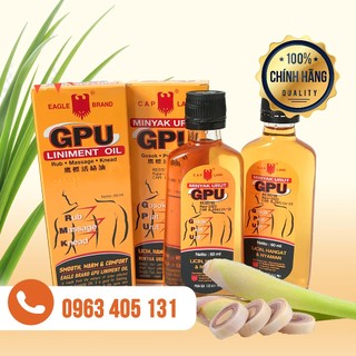 Dầu Nóng gừng GPU Eagle Brand Con Ó Thái Lan