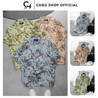 Áo Sơ Mi Nam, Áo Sơ Mi Lụa Nam Lofer CHÂU SHOP OFFICIAL Chất Liệu Đũi Mềm Mịn, Thoáng Mát, Form Rộng Mặc Hằng Ngày