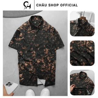 Sơ Mi Cuban Nam Fansy CHÂU SHOP OFFICIAL Chất Liệu Lụa Mềm Mịn, Thoáng Mát, Chống Nhăn, Form Rộng Mặc Hằng Ngày