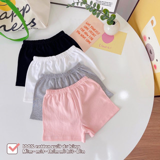 SET 4 QUẦN ĐÙI TRƠN CHO BÉ