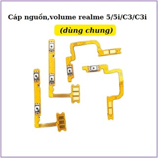 Cáp nguon, volum realme 5/5i/c3/c3i