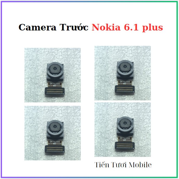 Camera trước Nokia 6.1 Plus
