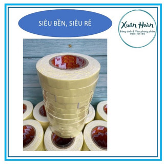 Băng dính xốp vàng 2f-1 cây 10 cuộn giá tại xưởng