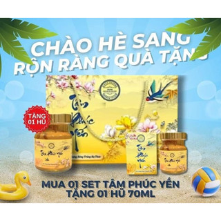 Tâm Phúc Yến, Yến chưng Đông trùng hạ thảo Viện Hàn Lâm Set 6 lọ