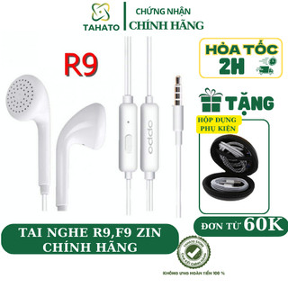 [ CHÍNH HÃNG ] Tai Nghe Oppo R9,F9 Zin Chính Hãng Tặng Hộp Đựng Tai Nghe Bảo Hành 6 Tháng.
