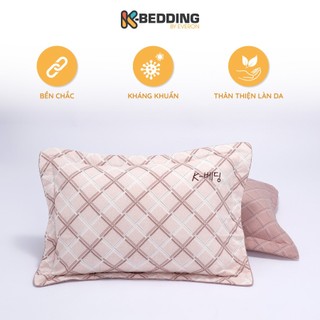 Vỏ gối nằm chần bông k-bedding by everon chất vải microtencel hàn quốc kmtp 45x65cm