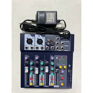BỘ CHỘN ÂM THANH MIXER F4 USB CÓ BLUETOOTH