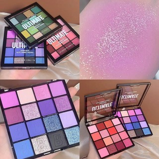 【Benetz】🌹Bảng Phấn Mắt Misslara 16 Màu Tông Nhũ Và Lì Chống Nước Dễ Sử Dụng Cho Học Sinh