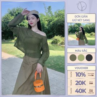 Áo ren ô lệch vai ChicLy Design quyến rũ sang chảnh - Min687
