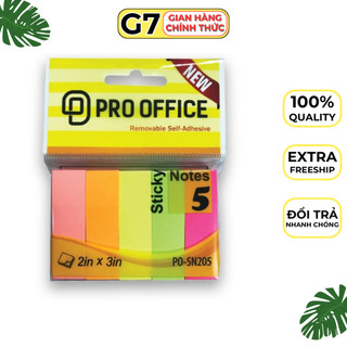 Giấy ghi chú giấy note đánh dấu trang nhiều màu